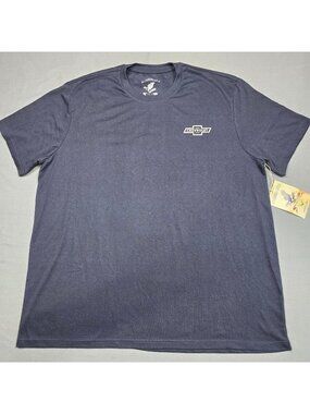 Chevrolet Chevy Logo Buckhorn River Navy Tee XXXL  3XL T-Shirt NEW